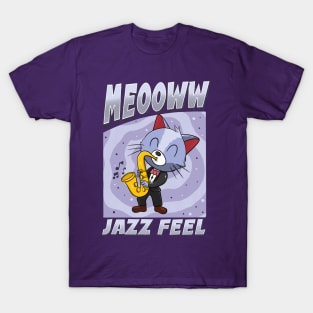 feel jazz cat #2 T-Shirt